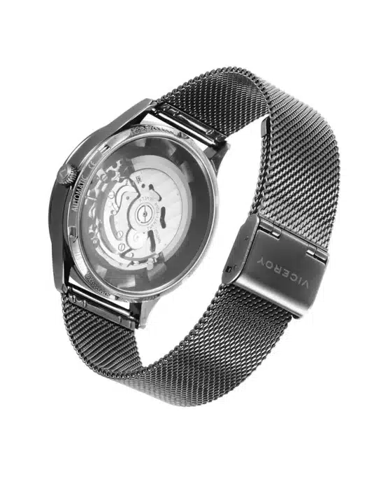 Reloj Viceroy de Hombre brazalete de malla milanesa de acero e ip negro