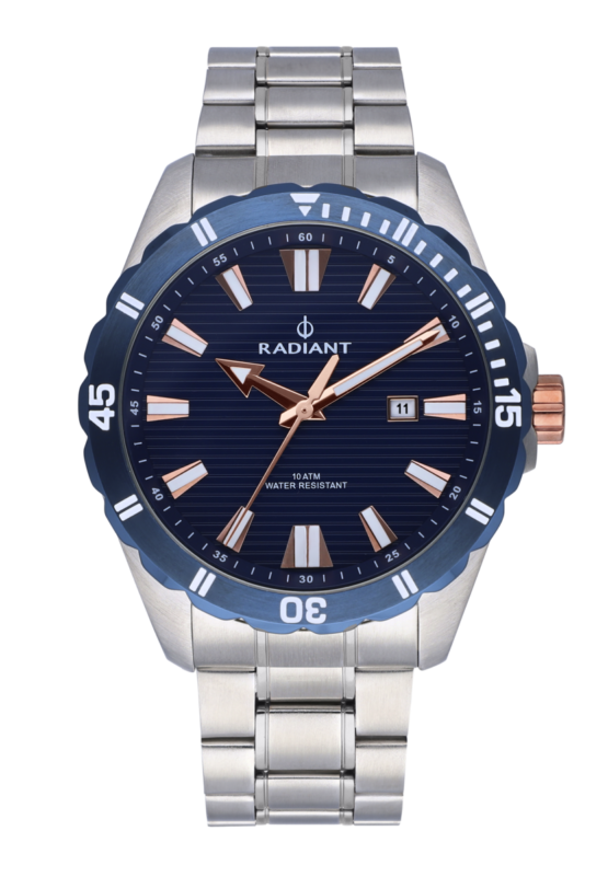 TAGRAD II 45MM BLUE DIAL IPS BRACELET  RADIANT RA602201